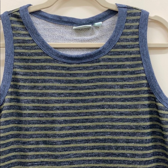 Logo M sleeveless striped loungewear top - Picture 3 of 5